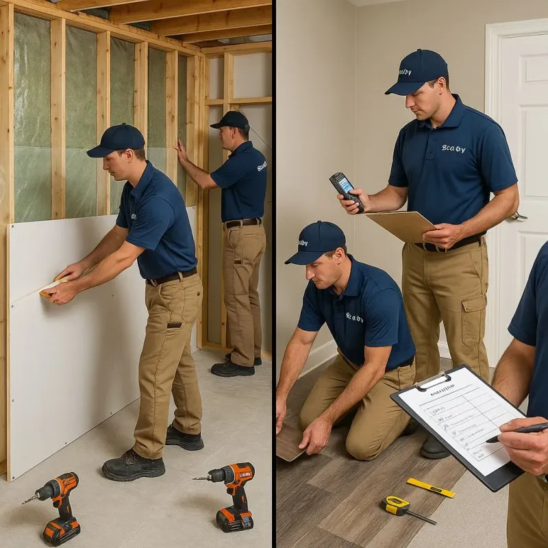 Repairs and Reconstruction process in North Terre Haute, IN
